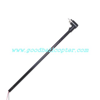 mjx-t-series-t53-t653 helicopter parts tail big boom + tail motor + tail motor deck - Click Image to Close